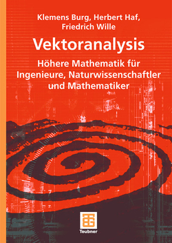 Vektoranalysis von Burg,  Klemens, Haf,  Herbert, Wille,  Friedrich