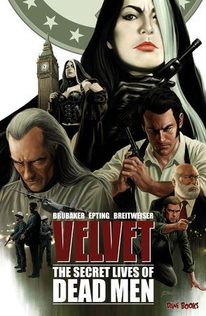 Velvet – Band 2: The Secret Lives of Dead Men von Brubaker,  Ed, Epting,  Steve, Rohleder,  Jano, Voigtmann,  Arne