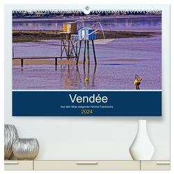 Vendée Aus dem Meer steigender Himmel Frankreichs (hochwertiger Premium Wandkalender 2024 DIN A2 quer), Kunstdruck in Hochglanz von Benning,  Kristen