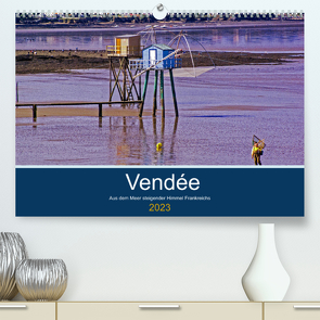 Vendée Aus dem Meer steigender Himmel Frankreichs (Premium, hochwertiger DIN A2 Wandkalender 2023, Kunstdruck in Hochglanz) von Benning,  Kristen