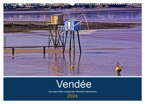 Vendée Aus dem Meer steigender Himmel Frankreichs (Wandkalender 2024 DIN A2 quer), CALVENDO Monatskalender von Benning,  Kristen