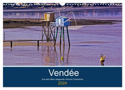 Vendée Aus dem Meer steigender Himmel Frankreichs (Wandkalender 2024 DIN A3 quer), CALVENDO Monatskalender von Benning,  Kristen