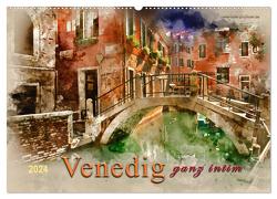 Venedig – ganz intim (Wandkalender 2024 DIN A2 quer), CALVENDO Monatskalender von Roder,  Peter