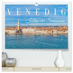 Venedig – Kulisse der Serenissima (hochwertiger Premium Wandkalender 2024 DIN A2 quer), Kunstdruck in Hochglanz von Meyer,  Dieter
