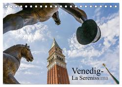 Venedig – La Serenissima (Tischkalender 2024 DIN A5 quer), CALVENDO Monatskalender von R. Hentschel,  Lothar