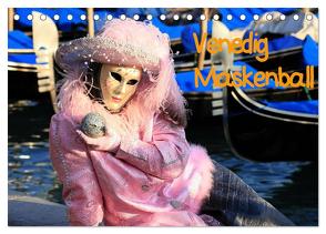 Venedig Maskenball (Tischkalender 2024 DIN A5 quer), CALVENDO Monatskalender von Hasche Fotografie,  Joachim