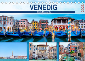 Venedig – Stille Momente (Tischkalender 2023 DIN A5 quer) von hetizia