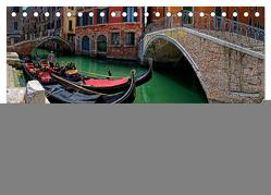 Venedig und seine Brücken (Tischkalender 2024 DIN A5 quer), CALVENDO Monatskalender von Mindt,  Joachim