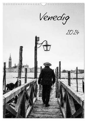 Venedig (Wandkalender 2024 DIN A3 hoch), CALVENDO Monatskalender von Gimpel,  Frauke