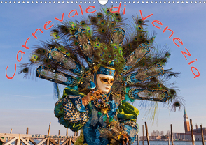Venezianische Karnevals-Impressionen (Wandkalender 2021 DIN A3 quer) von Lischewski,  Axel