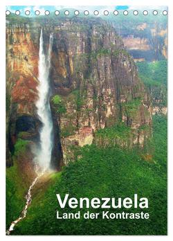 Venezuela – Land der Kontraste (Tischkalender 2024 DIN A5 hoch), CALVENDO Monatskalender von Rudolf Blank,  Dr.