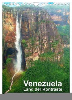 Venezuela – Land der Kontraste (Wandkalender 2024 DIN A4 hoch), CALVENDO Monatskalender von Rudolf Blank,  Dr.