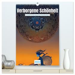 Verborgene Schönheit (hochwertiger Premium Wandkalender 2024 DIN A2 hoch), Kunstdruck in Hochglanz von aka stine1,  Christine
