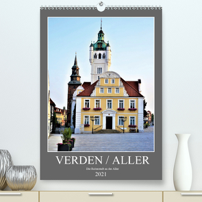 Verden – Aller (Premium, hochwertiger DIN A2 Wandkalender 2021, Kunstdruck in Hochglanz) von Klünder,  Günther