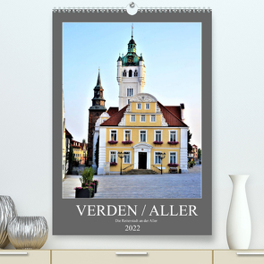Verden – Aller (Premium, hochwertiger DIN A2 Wandkalender 2022, Kunstdruck in Hochglanz) von Klünder,  Günther