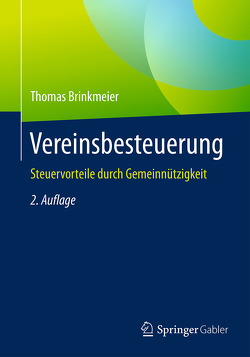 Vereinsbesteuerung von Brinkmeier,  Thomas