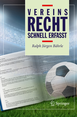 Vereinsrecht – Schnell erfasst von Bährle,  Ralph Jürgen