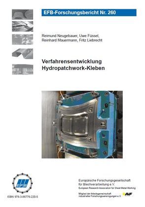 Verfahrensentwicklung Hydropatchwork-Kleben von Füssel,  Uwe, Liebrecht,  Fritz, Mauermann,  Reinhard, Neugebauer,  Reimund