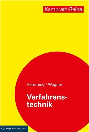 Verfahrenstechnik von Hemming,  Werner, Wagner,  Walter