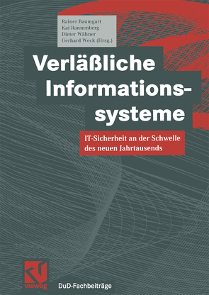 Verfäßliche Informationssysteme von Baumgart,  Rainer, Rannenberg,  Kai, Wähner,  Dieter, Weck,  Gerhard