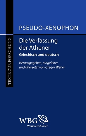 Verfassung der Athener von Weber,  Gregor