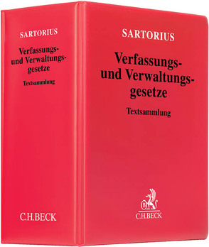 Verfassungs- und Verwaltungsgesetze von Sartorius,  Carl