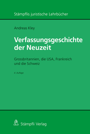 Verfassungsgeschichte der Neuzeit von Kley,  Andreas