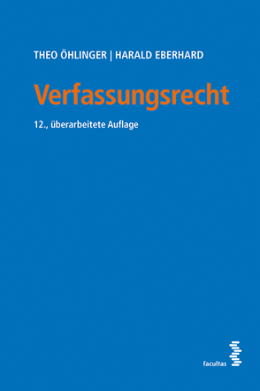 Verfassungsrecht von Eberhard,  Harald, Öhlinger,  Theo