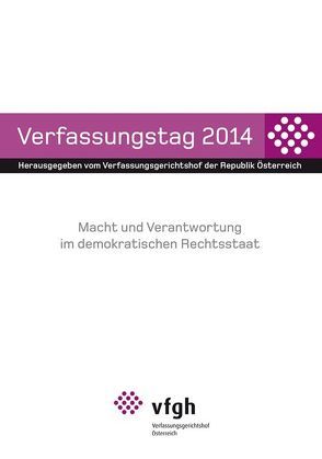 Verfassungstag 2014 von Verfassungsgerichtshof d. Republik Österreich