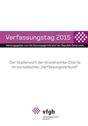 Verfassungstag 2015 von Verfassungsgerichtshof d. Republik Österreich