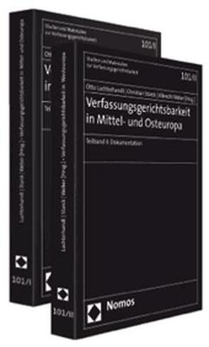 Verfasungsgerichtsbarkeit in Mittel- und Osteuropa 2 Bd. von Luchterhandt,  Otto, Starck,  Christian, Weber,  Albrecht