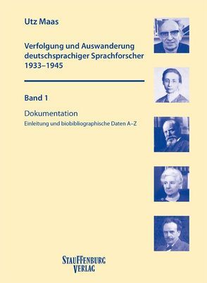 Verfolgung und Auswanderung deutschsprachiger Sprachforscher 1933-1945 von Maas,  Utz