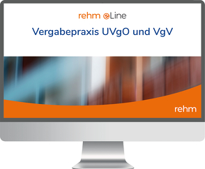 Vergabepraxis UVgO und VgV online von Altus,  Dietmar, Ley,  Rudolf, Müller,  Hans Peter, Wankmüller,  Michael