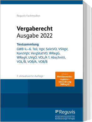 Vergaberecht – Ausgabe 2022