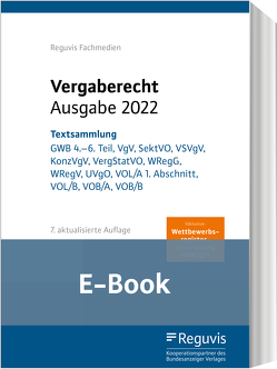 Vergaberecht – Ausgabe 2022 (E-Book)