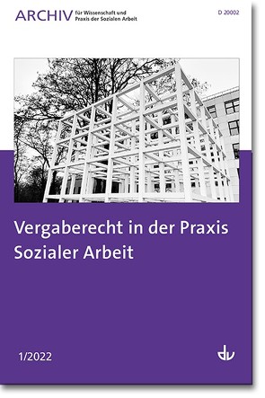 Vergaberecht in der Praxis Sozialer Arbeit von Deutscher Verein für öffentliche und private Fürsorge e.V.