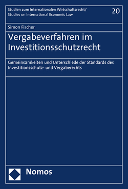 Vergabeverfahren im Investitionsschutzrecht von Fischer,  Simon