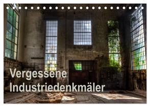 Vergessene Industriedenkmäler (Tischkalender 2024 DIN A5 quer), CALVENDO Monatskalender von Schmiderer,  Ines