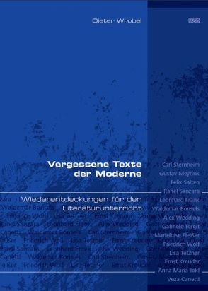 Vergessene Texte der Moderne von Wrobel,  Dieter