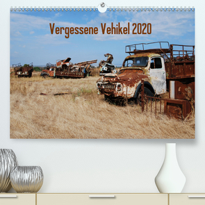 Vergessene Vehikel 2020 (Premium, hochwertiger DIN A2 Wandkalender 2020, Kunstdruck in Hochglanz) von Herms,  Dirk