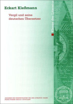 Vergil und seine deutschen Übersetzer von Kleßmann,  Eckhart