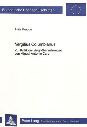 Vergilius Columbianus von Krappe,  Fritz