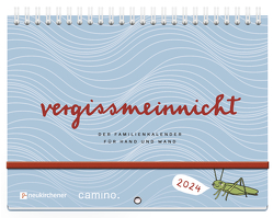 vergissmeinnicht 2024 – Der Familienkalender für Hand und Wand von Lerz,  Anja, Schmidt,  Silke