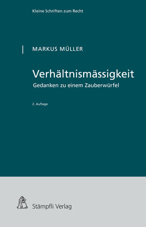 Verhältnismässigkeit von Mueller,  Markus