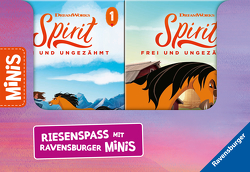 Verkaufs-Kassette „Ravensburger Minis 10 – Dreamworks Spirit Frei und Ungezähmt“ von DreamWorks Animation L.L.C., Felgentreff,  Carla, Korda,  Steffi