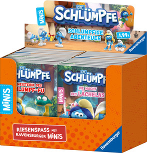 Verkaufs-Kassette „Ravensburger Minis 21 – Die Schlümpfe: Schlumpfige Abenteuer“