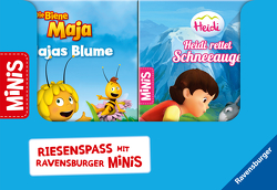 Verkaufs-Kassette „Ravensburger Minis 3 – Abenteuer mit Maja und Heidi“ von Korda,  Steffi, Studio 100 Media GmbH