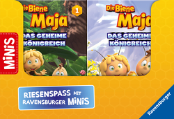 Verkaufs-Kassette „Ravensburger Minis 4 – Die Biene Maja: Das geheime Königreich“ von Korda,  Steffi, Studio 100 Media GmbH
