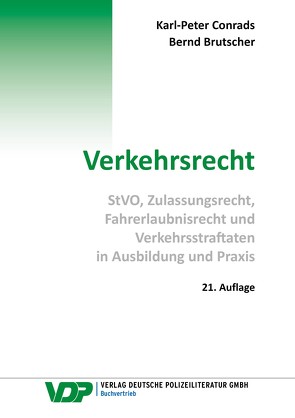 Verkehrsrecht von Brutscher,  Bernd, Conrads,  Karl-Peter