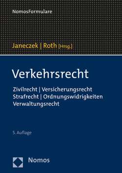 Verkehrsrecht von Janeczek,  Christian, Roth,  Hartmut